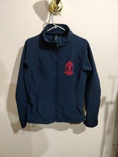 B&c Forwomen Softshell Cricket World Cup 2019 Jacket Women's Size Large Blue