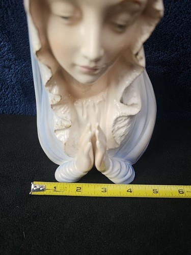 Vintage RELPO Samson Import Co Madonna 1963 Head Vase Planter - Picture 8 of 9