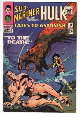 TALES TO ASTONISH #80 (1966) - GRADE 6.5 - MARVEL 2ND APPEARANCE TYRANNUS