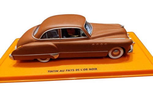voiture tintin au pays de l or noir 1/43
