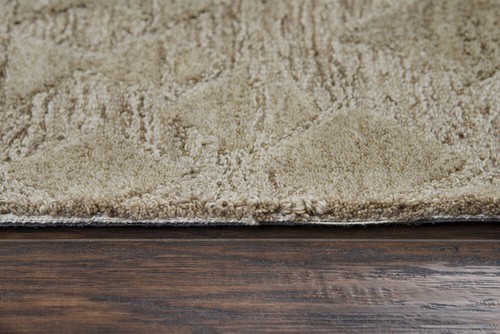 5x8 Rizzy Rugs Brown Geometric Tufted Wool Tiled Area Rug FA169B - Aprx 5' x 8' - Picture 2 of 9