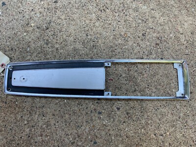 Original 1970-1972 Monte Carlo Chevelle Center Console Top Plate 