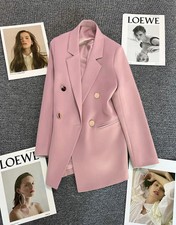 Blazer Women's Jacket Long Sleeve Coat Suit Casual Women Cardigan *20% Off Deal*