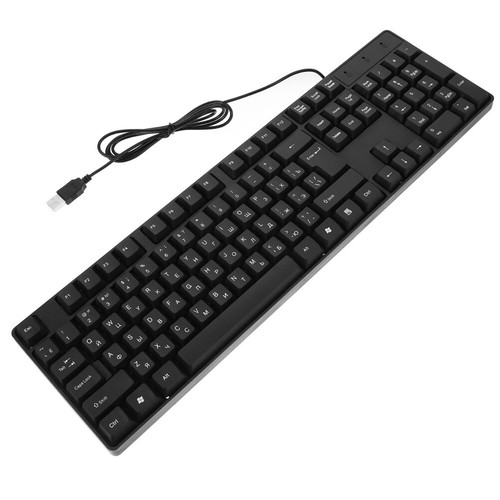 Desktop-Computer Tastatur Kompakte Tastatur USB Tastatur Wired Tastatur - Bild 7 von 23
