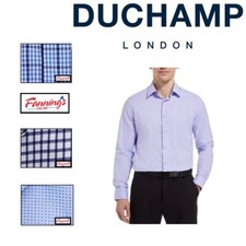 Duchamp Men's Tailored Fit Dress Shirt  F41