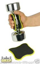 Multi Purpose Fitness Lifting Double Sided NEOPRENE Grip Gloves 1 Pair Grip Pad