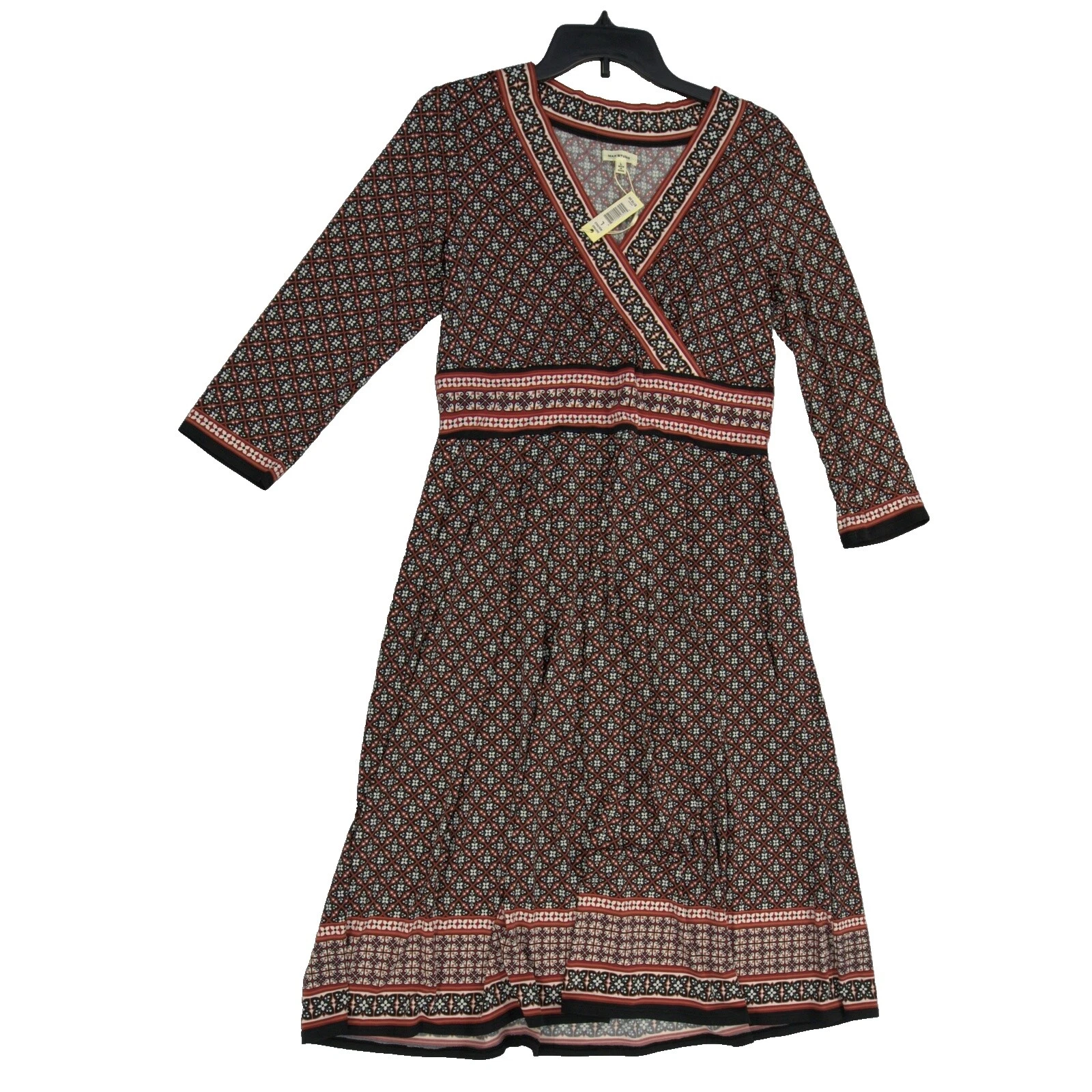 Vestidos geométrico Max Studio Casual para Mujeres