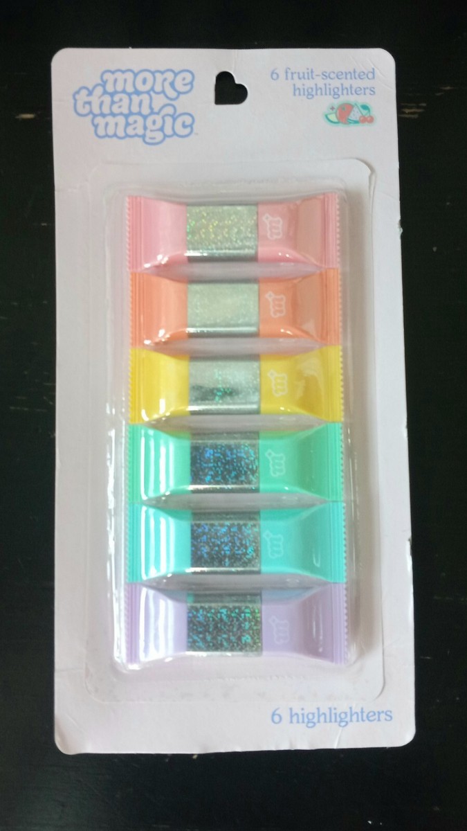 Target More than Magic Pack Fruit Scented Highlighters Pastels