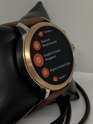 Fossil Gen 4 Authentic Digital Dial Smart Watch Custom Band FTW6016 NP24 - 第 4/12 張圖片