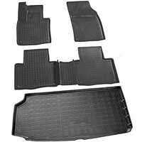 FußMatten & Kofferraumwanne Set Passend FüR Volvo XC90 3. Sitzreihe Unten 2015>
