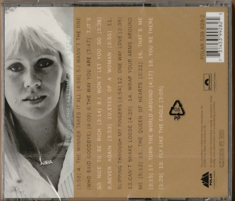 Agnetha Fältskog (ABBA) - CD - That´s Me -The Greatest Hits - 1999 - NEUWARE!!! - Bild 2 von 2