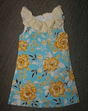 a La Modish Girls Sleeveless Dress - Size 5T - EUC