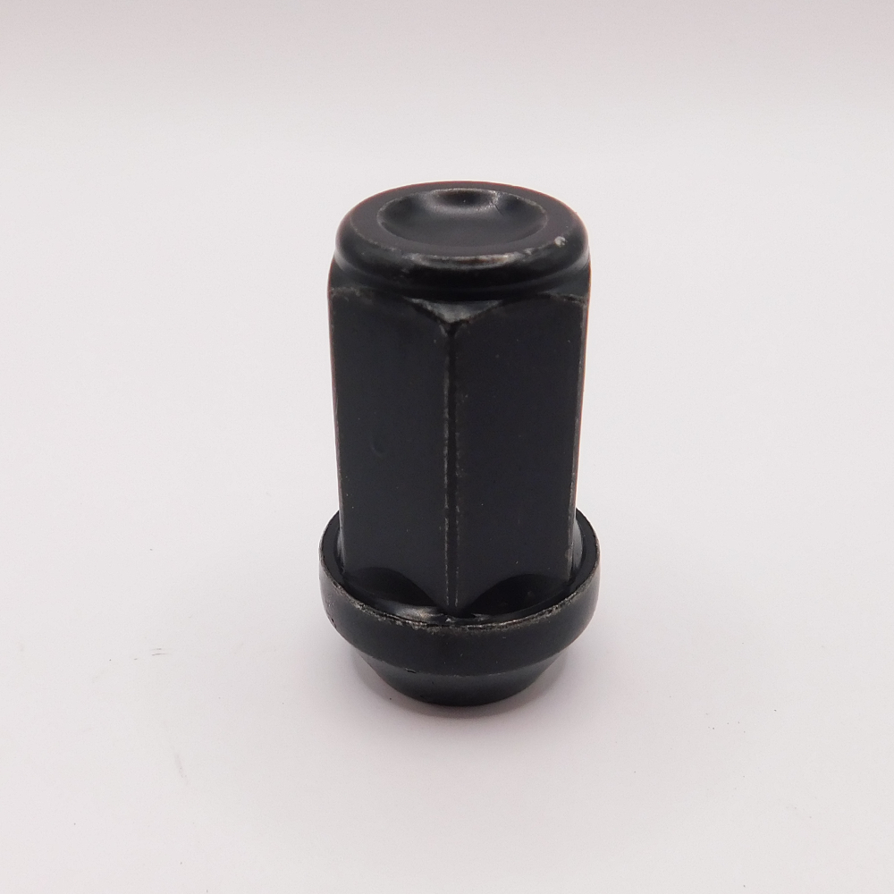 M14x1.5 Closed Wheel Nuts 41mm Black x16 + Locks For Jaguar EPace I