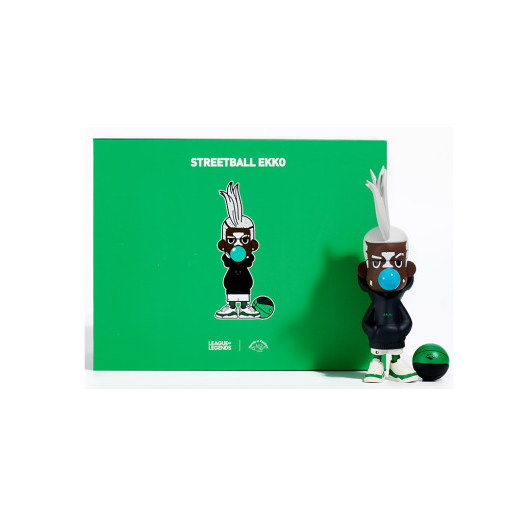 LoL League of Legends x HIF STREETBALL EKKO Figure Art Toy
