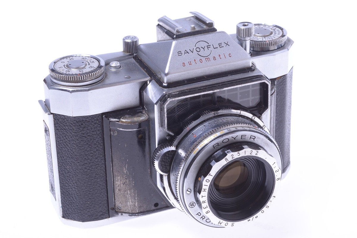 Appareil photo Savoyflex IIE par Royer, objectif Berthiot f/2.8 - 50mm