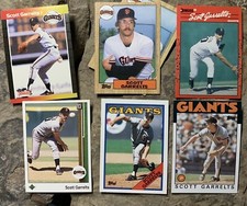 Scott Garrelts Baseball Cards. San Fransisco Giants