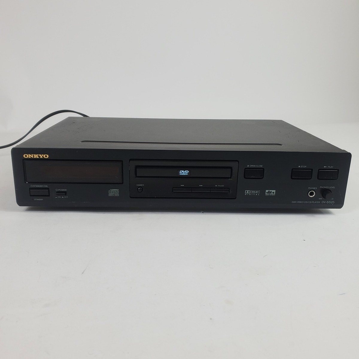 Vintage ONKYO DV-S525 DVD/CD Player - Made in Japan No Remote Lens
