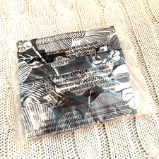 Vera Bradley Pleated Face Mask Adult Bedford Blooms Cotton Over Head Black