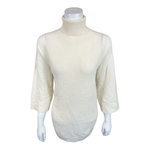 Cashmere Waffle Stitch Turtleneck 