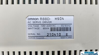 OMRON R88D-HS04 AC SERVO DRIVER | eBay