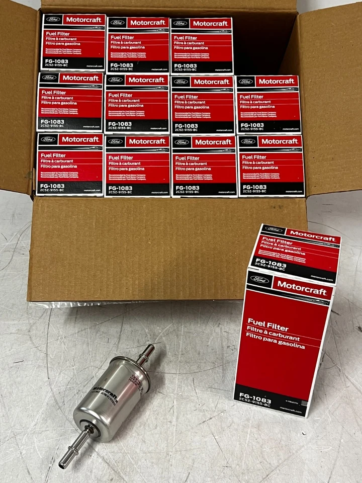 FUNDA DE 12 filtros de combustible originales Motorcraft OEM para Ford, Lincoln, Mercury FG-1083 Foto 2 de 4