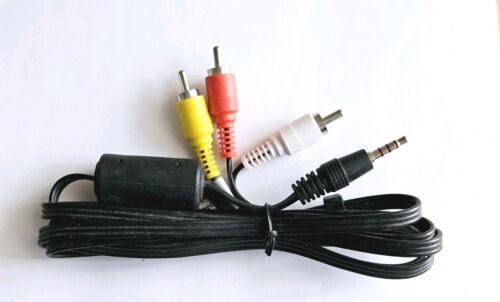 3.5mm Male to 3 RCA Male Plug Composite Audio Video AV Yellow, Orange, White