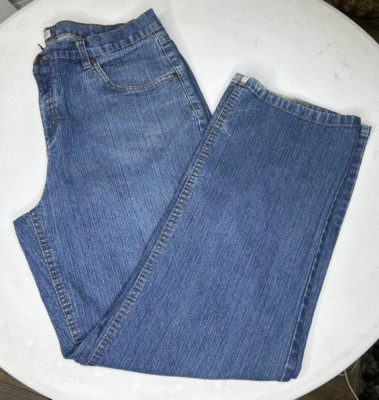 Stooker Women's Vintage Distressed Jeans Med Wash sz 36