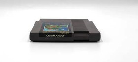 Commando for Nintendo NES &ndash; 5-Screw Authentic Game Cartridge (1986)