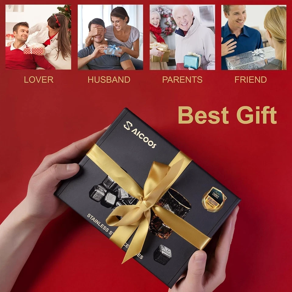 16 Pezzi Cubetti Di Ghiaccio Riutilizzabili - Cubetti Ghiaccio Acciaio Inox Riut - Immagine 4 di 4