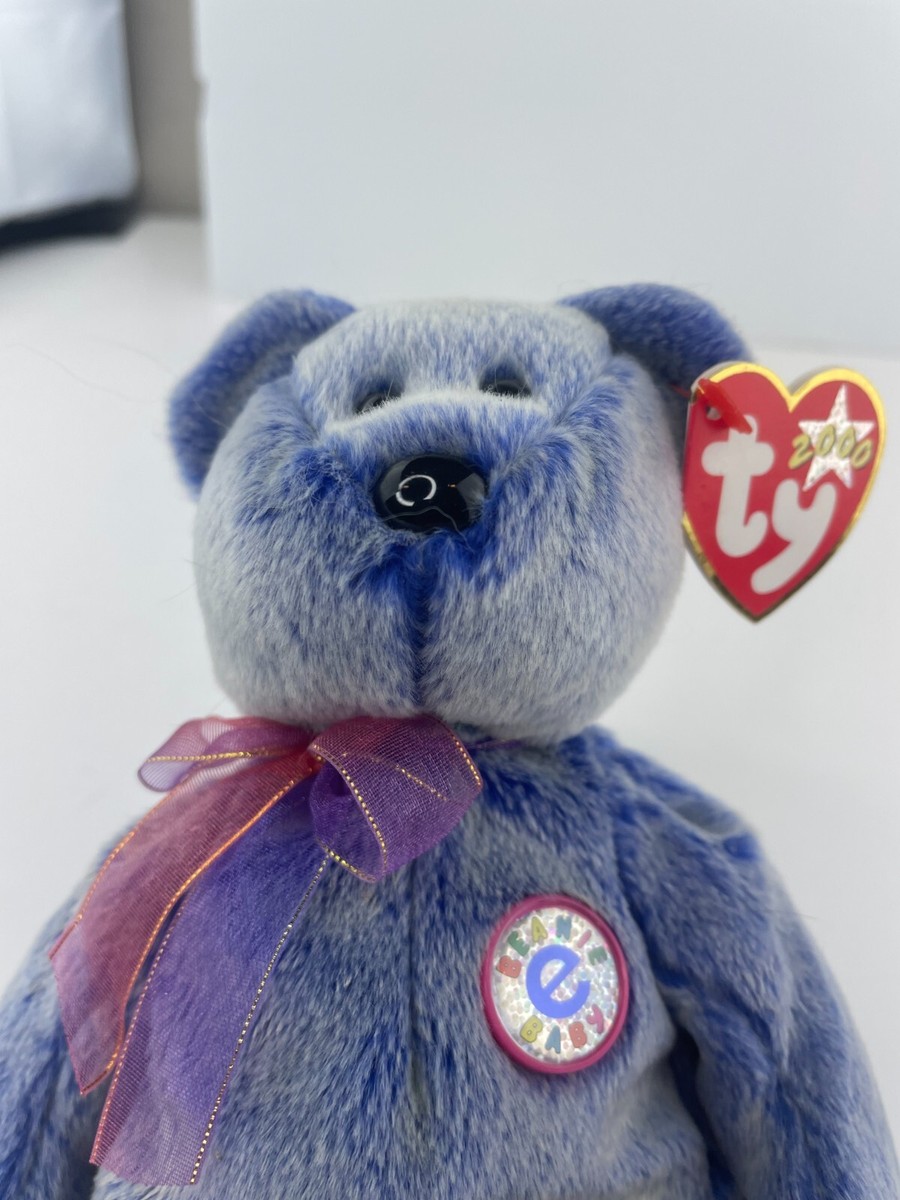 Ty 2000 Beanie Babies Periwinkle the Bear – Date of Birth