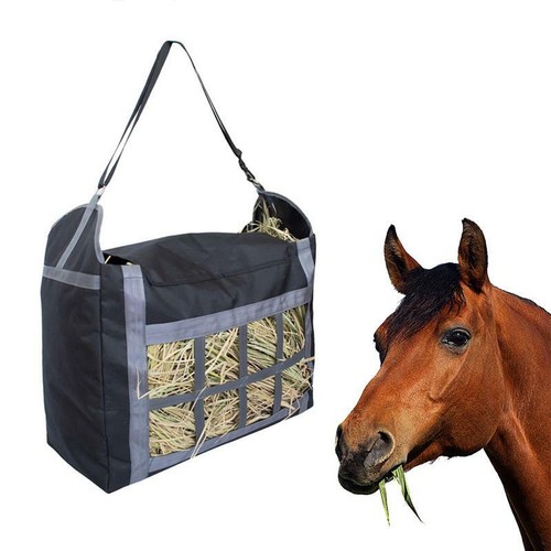 Hay Straw Bale Bag Tote Carrier Storage Pouch Camping Horse Feeder Riding Gear - Picture 9 of 10