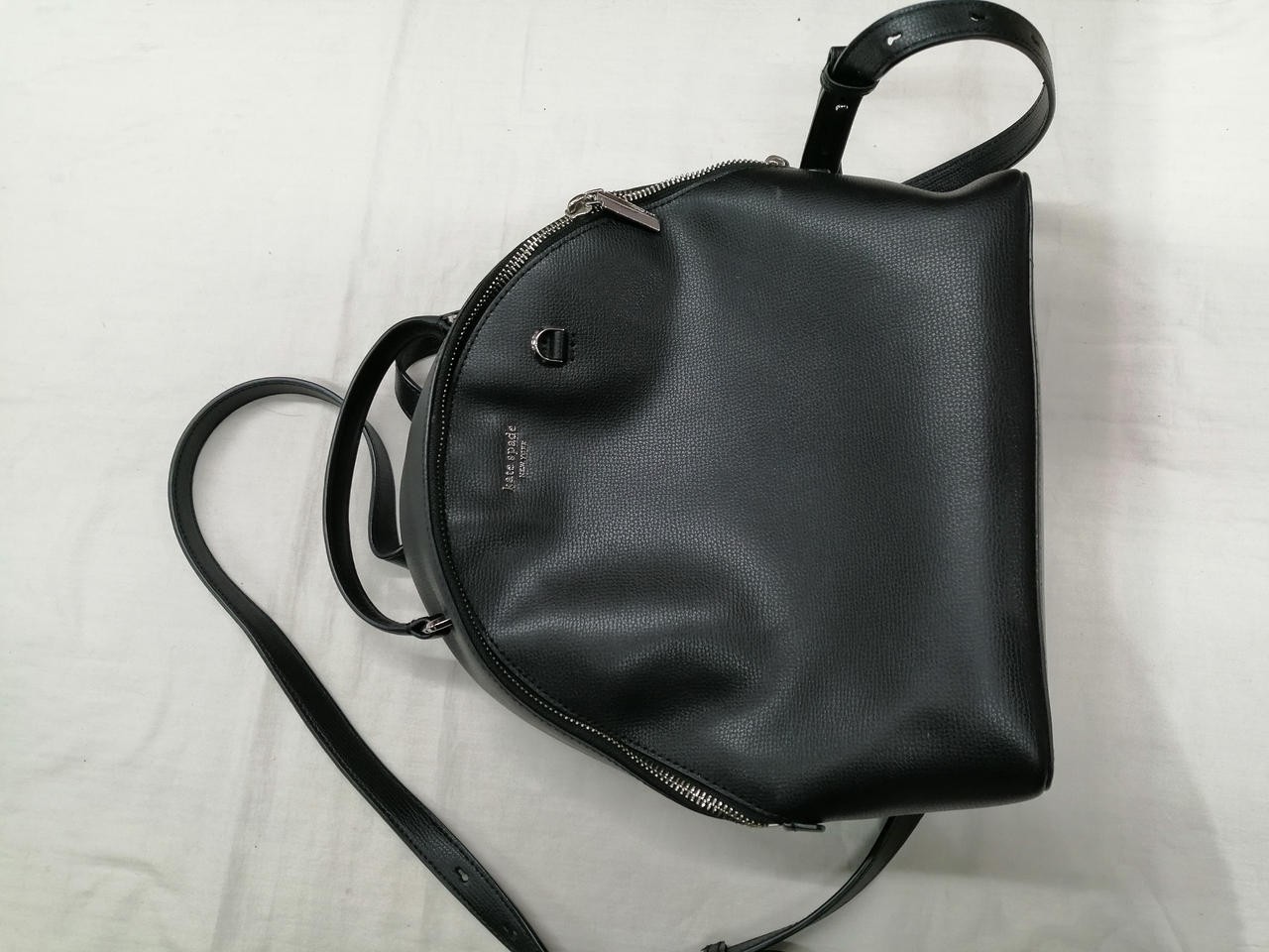 Leather Backpack Model BLK KATESPADE - image 1