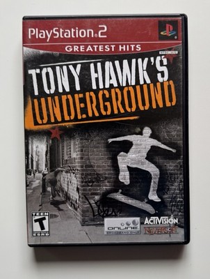 Tony Hawk's Underground (PlayStation 2 PS2, 2003) - Tested - Working - No Manual