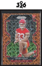 Noah Gray 2021 Panini Prizm Lazer Rookie #418