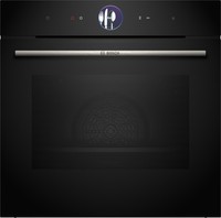 Bosch HRG7764B1 Serie 8 Einbau-Backofen Mit DampfunterstüTzung, 71L, Air Fry, Py