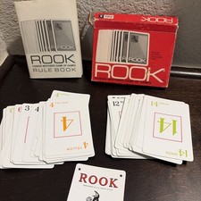 Vintage 1972 Parker Brothers ROOK Card Game Made in USA 100% Complete ~Very Nice
