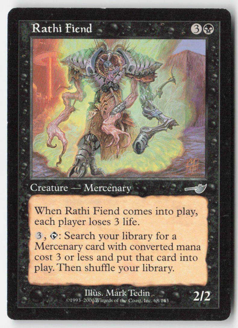 Rathi Fiend 68 NEM MP Uncommon Regular