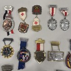Lot 14 Vintage German IVV Volkswanderung Hiking MedalBadges 1970s Wanderfreunde — photo 2