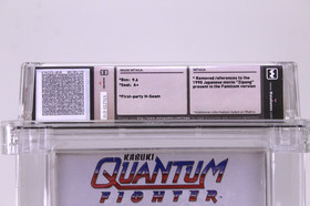 Kabuki Quantum Fighter Nintendo NES New 1991 Factory Sealed WATA Graded 9.6 A+