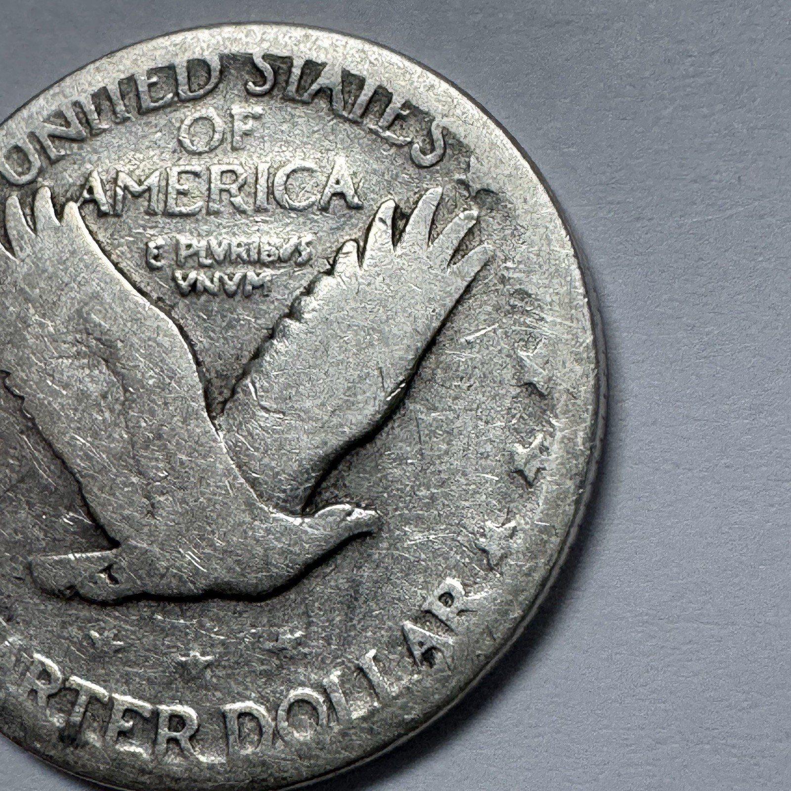 1930 Standing Liberty Quarter 25 Cent Silver US Coin