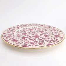 Lorraine-Maroon by Franciscan China Porcelain 10 5/8" Dinner Plate(s) California
