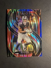 Panini 2024 Select Blue black Red Prizm #178 Kyle Pitts Atlanta Falcons primer