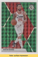 2019-20 Panini Mosaic Green Prizm Austin Rivers #174 READ 0q0m