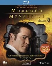 Murdoch Mysteries, Season 8 (Blu-ray) Yannick Bisson Hélène Joy Thomas Craig