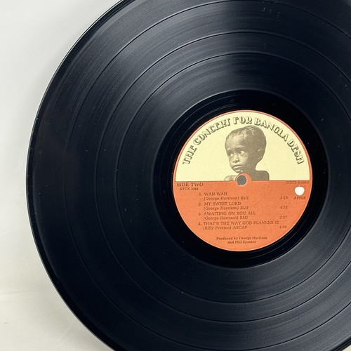 The Concert For Bangladesh 1971 Vinyl 3LP Apple STCX 3385 With Booklet - Foto 12 di 19