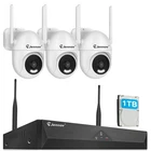 JENNOV Wireless Outdoor Security Camera System CCTV PTZ WiFi Camera for Home NVR