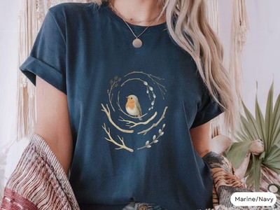 Bird Nature Bird Lover Wildlife Animal Outdoors Feather Watcher Comfort Tee