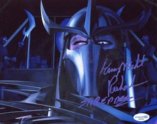 Kevin Michael Richardson Signed 8x10 Photo TMNT Ninja Turtles Shredder ACOA COA