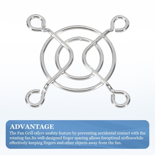 40mm Fan Finger Grill, 6 Pack Metal Grill Protector for 40mm - Afbeelding 4 van 6