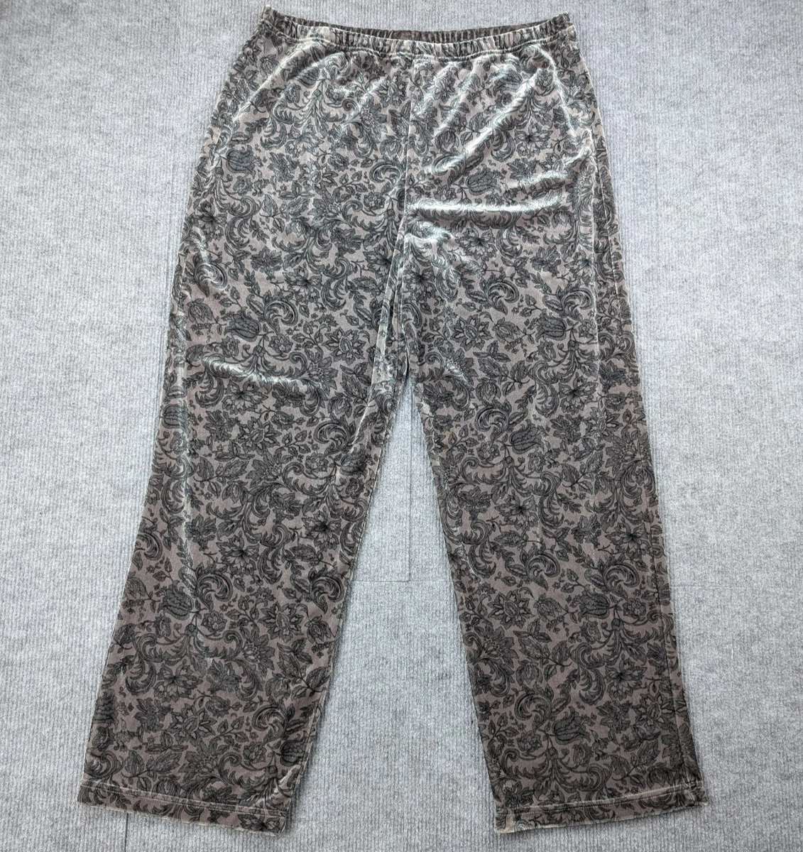 Coldwater Creek 100% Polyester Solid Black Casual Pants Size 20 (Plus